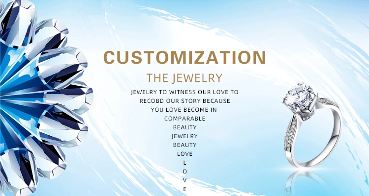 Fine Jewelry Rings Wholesale Price Custom Wedding Rings Real 10K Gold Moissanite Diamond Engagement Jewelry Ring for Women