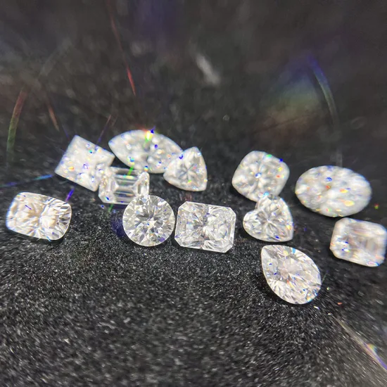 Wholesale White Loose Moissanite Stone D Color Round Vvs1 with Gra